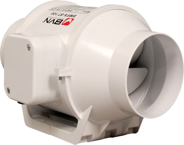 Диагональный канальный вентилятор (mixed-flow) BMFX 150/2V, Ø150 мм — BVN (Bahcivan), серия BMFX
